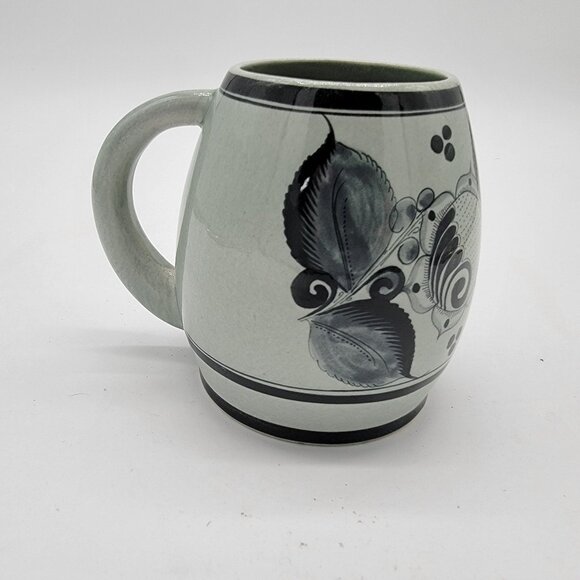 Ceramica Gomez Tonala Mexican Pottery Mugs Pair - Picture 4 of 12